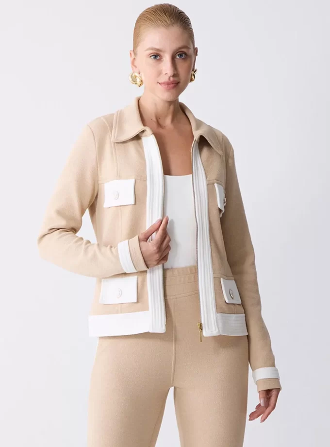 JAQUETA PARIS TECIDO REFINADO