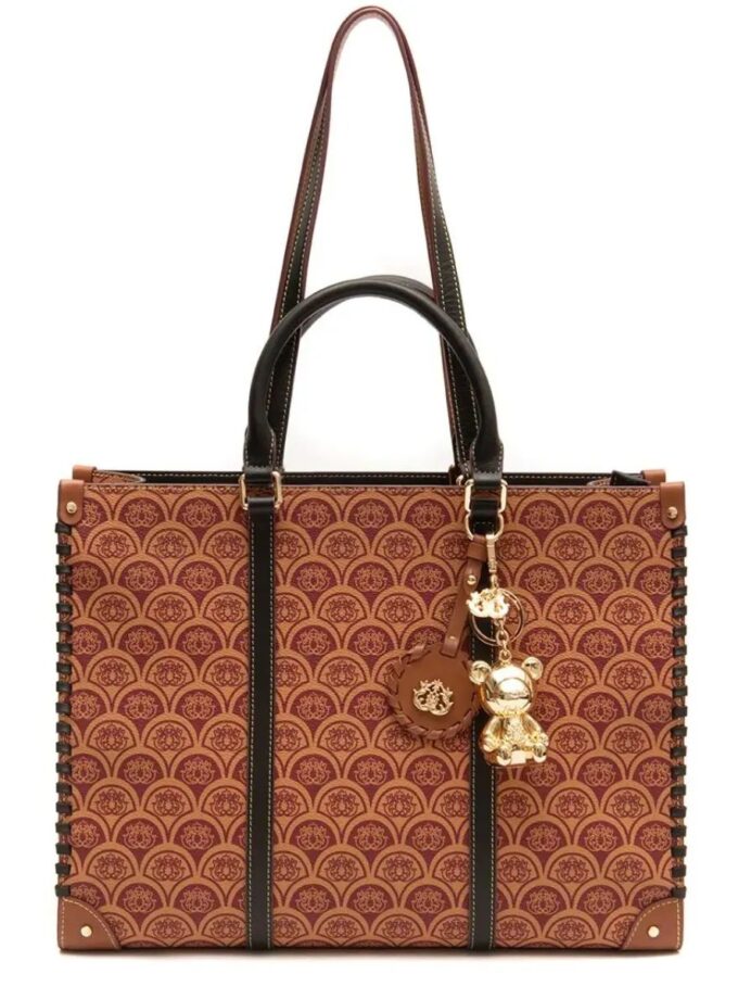 BOLSA SIRENA MONO COM CHAVEIRO DOURADO ISLA