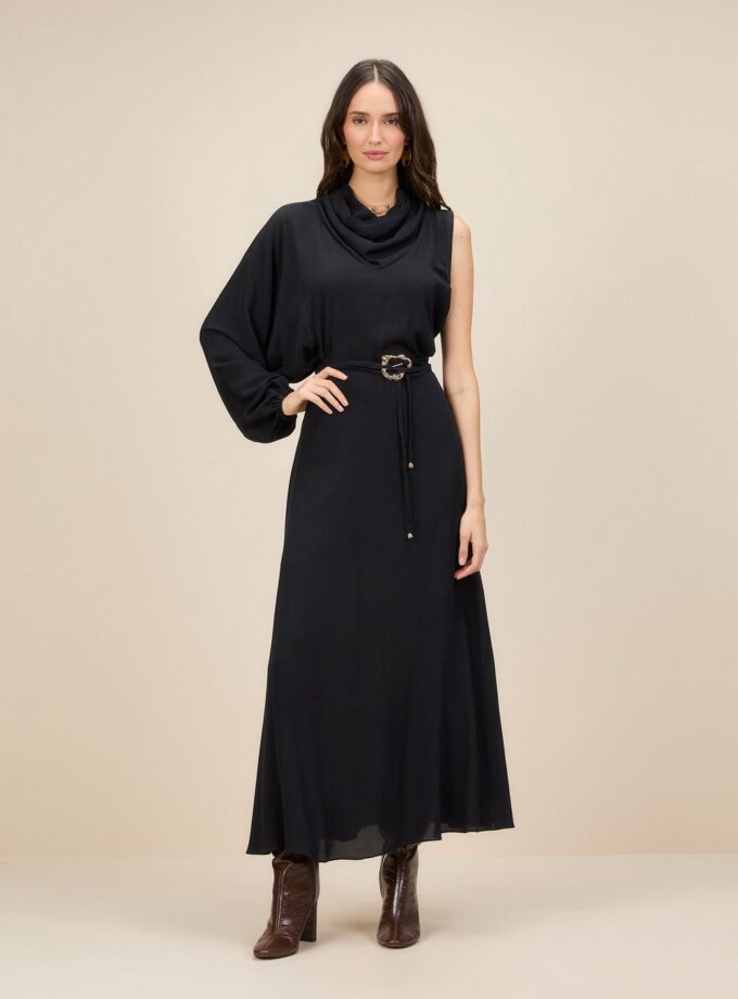 CONJUNTO BLUSA E SAIA COM CINTO CINTO