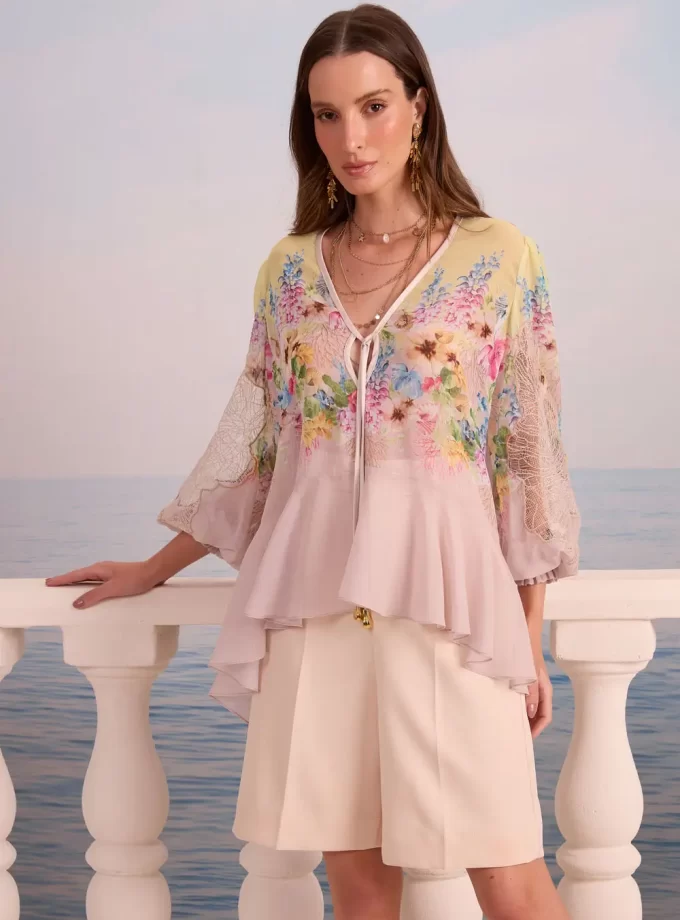 BLUSA ESTAMPA BARRADO VERANO