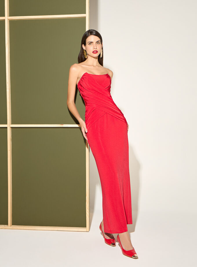 VESTIDO TOMARA QUE CAIA JERSEY