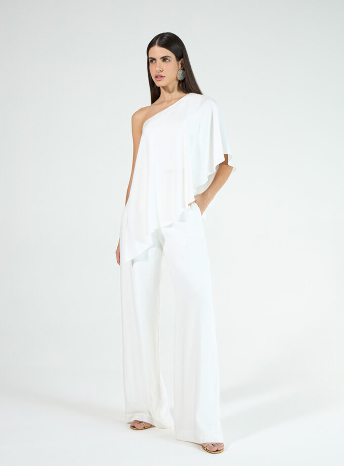 CONJUNTO BLUSA E CALÇA WIDE LEG