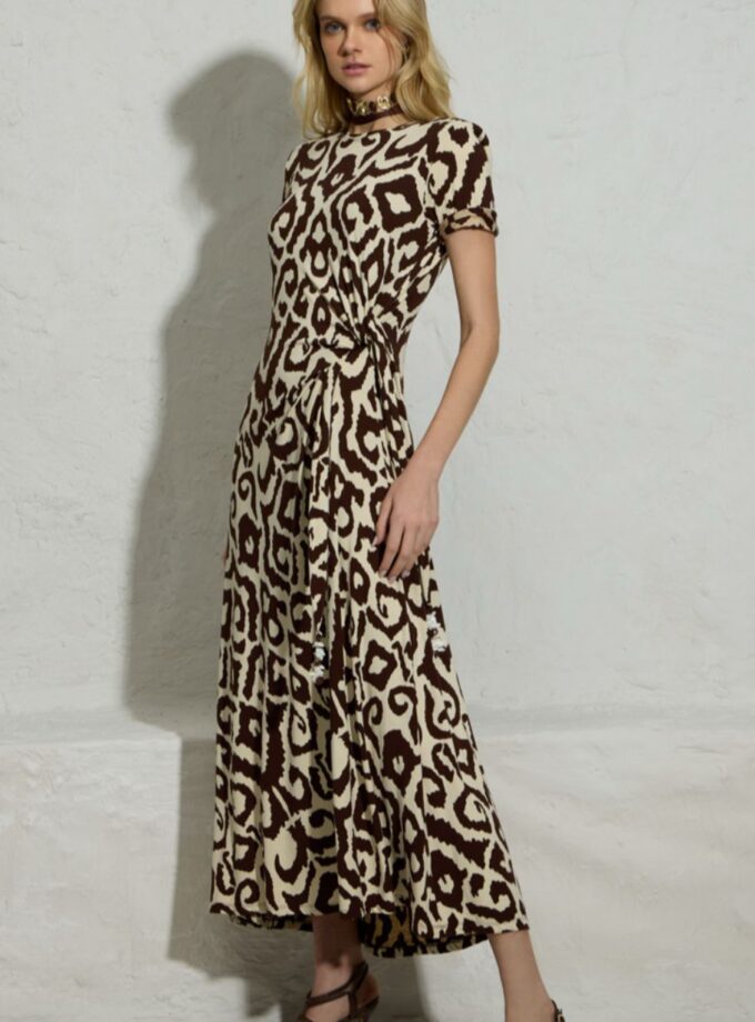 VESTIDO IKAT VISCOCREPE