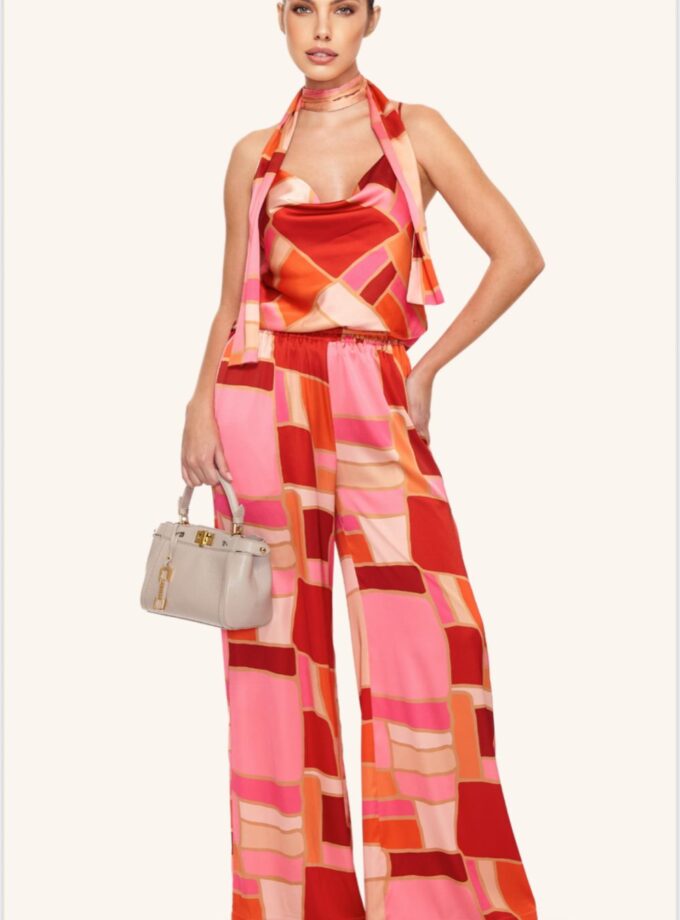 CALÇA PANTALONA CETIM ES G9