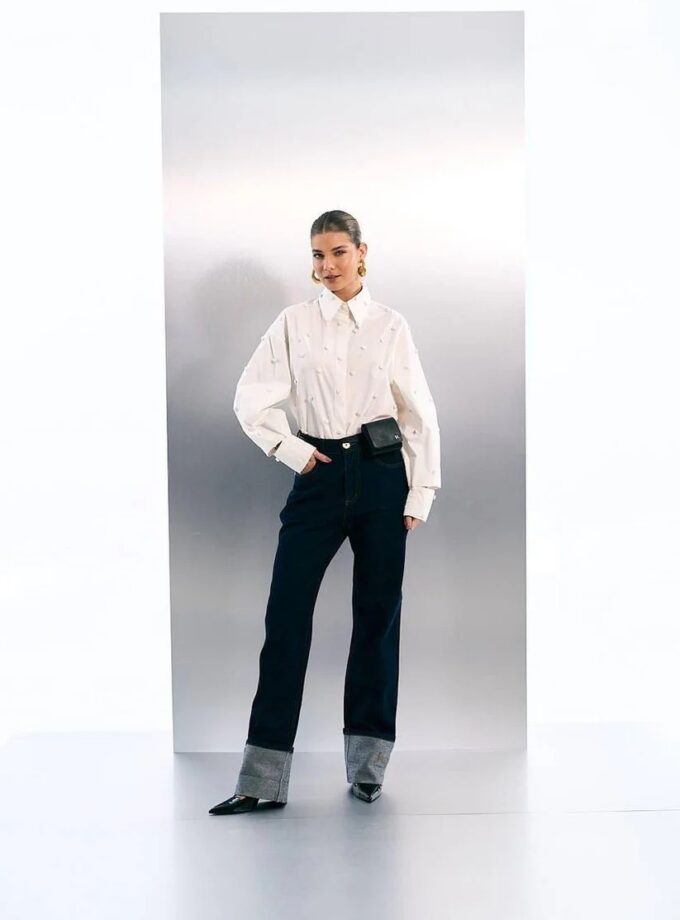 CAMISA BORDADA BOMBE