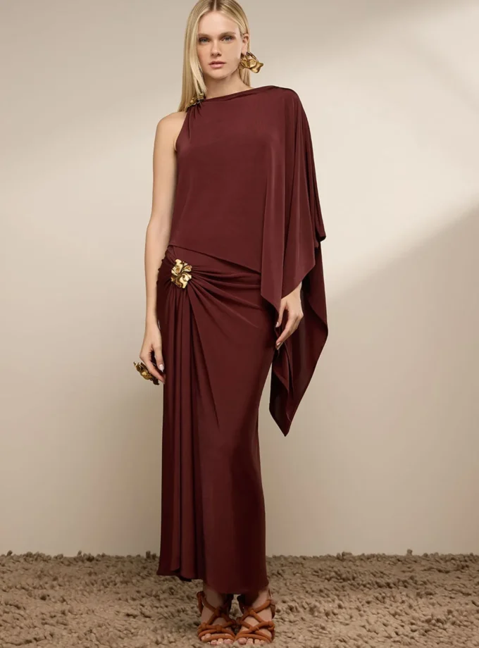 SAIA MAXI MIDI JERSEY