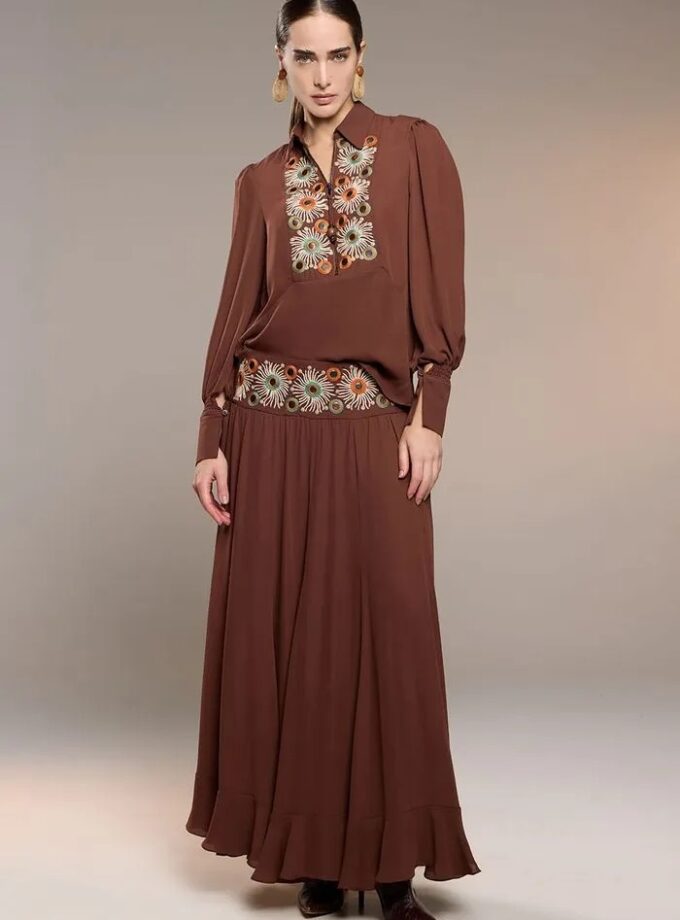 SAIA COS BORDADO LINHA