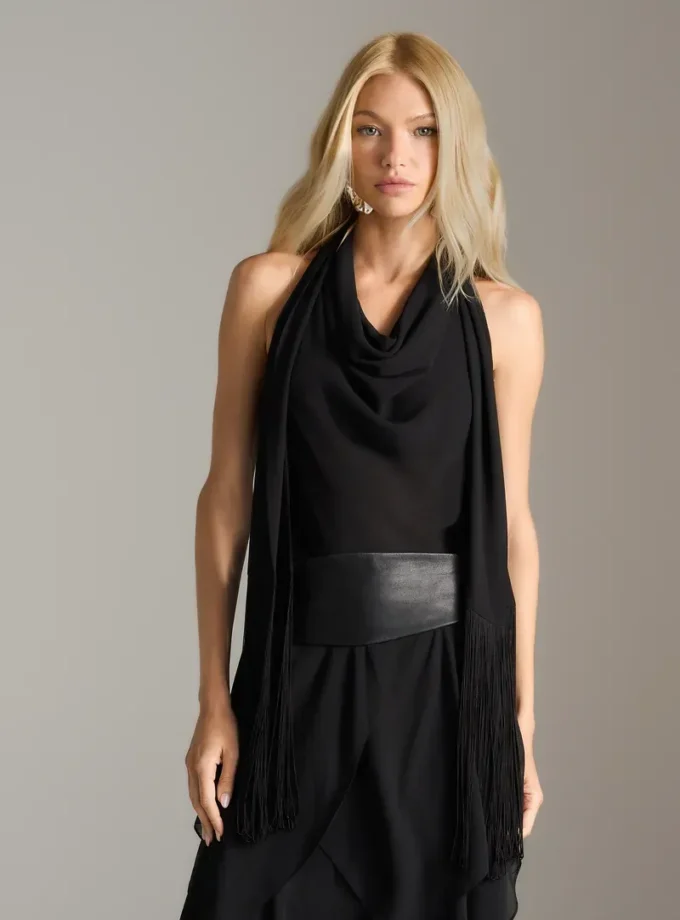 BLUSA FRENTE UNIC FRANJA