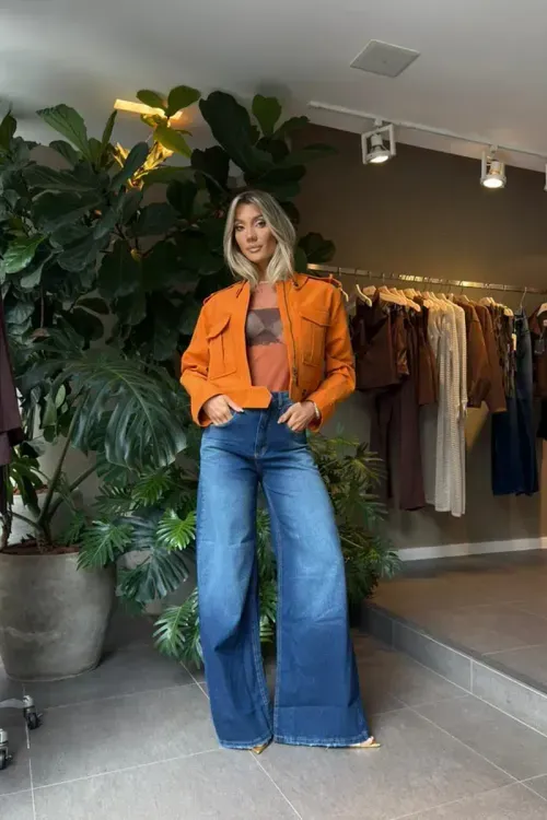 JAQUETA GOLA REMOVIVEL