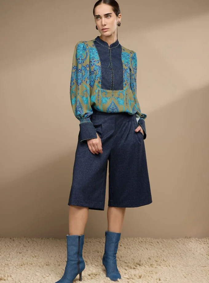 BLUSA ESTAMPA PALA JEANS