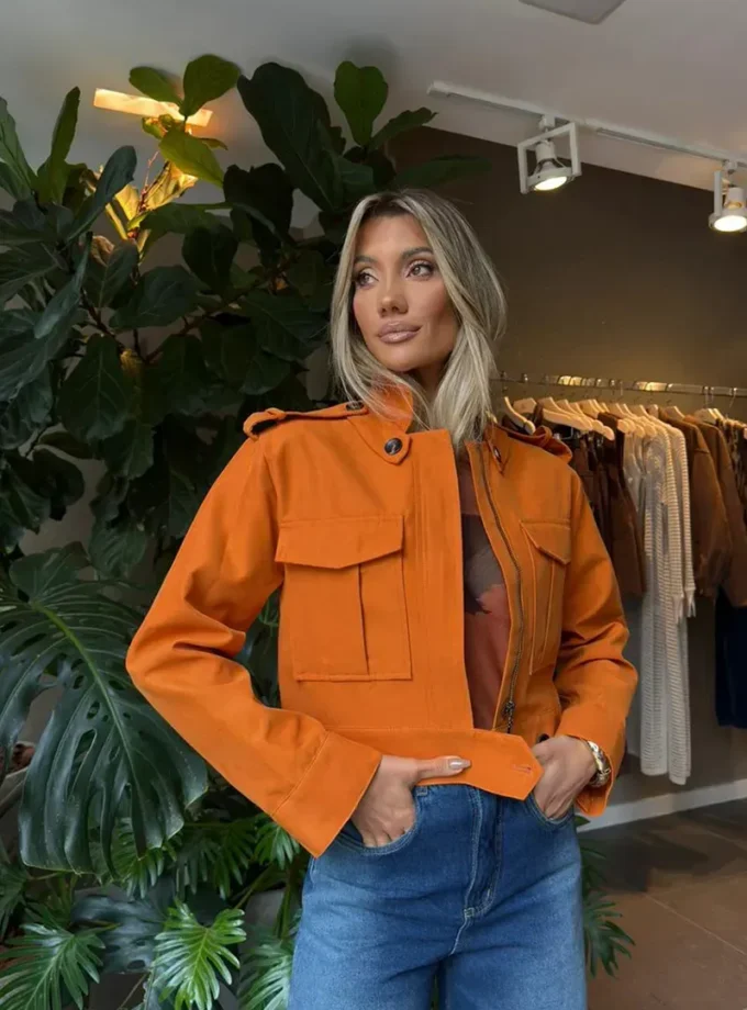 JAQUETA GOLA REMOVIVEL