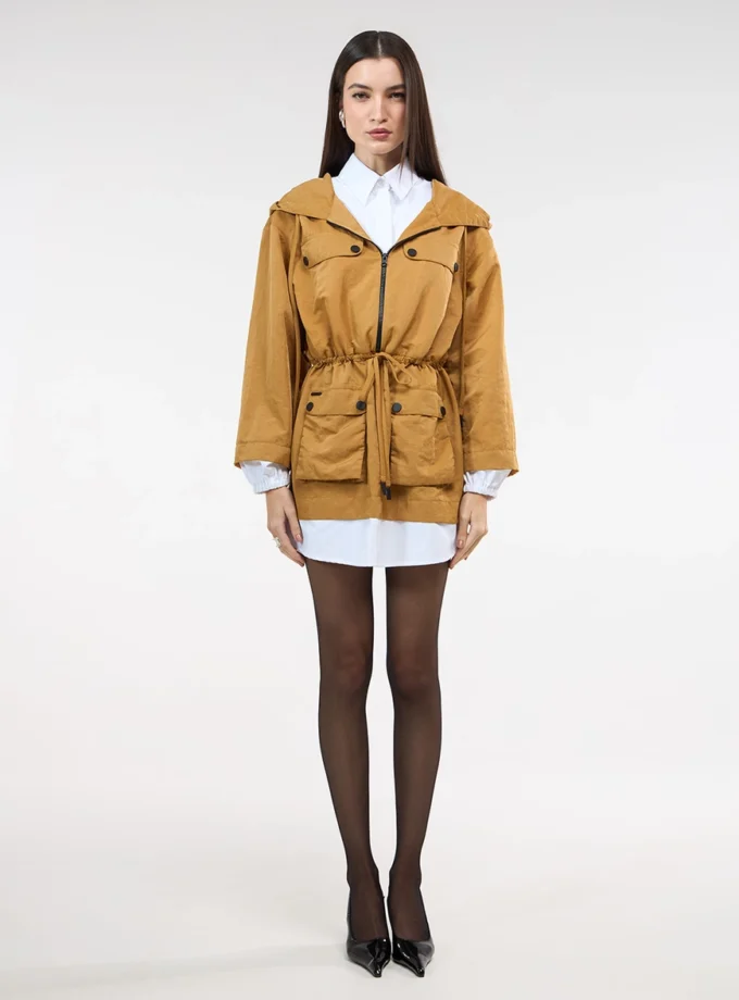 VESTIDO PARKA TECHNO