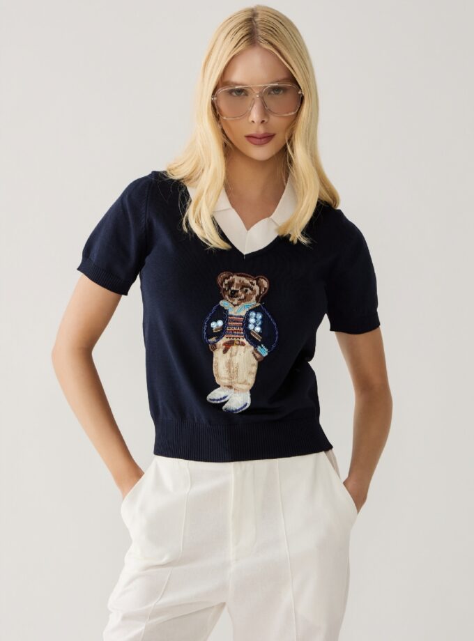 BLUSA EM TRICOT BEAR JAKE