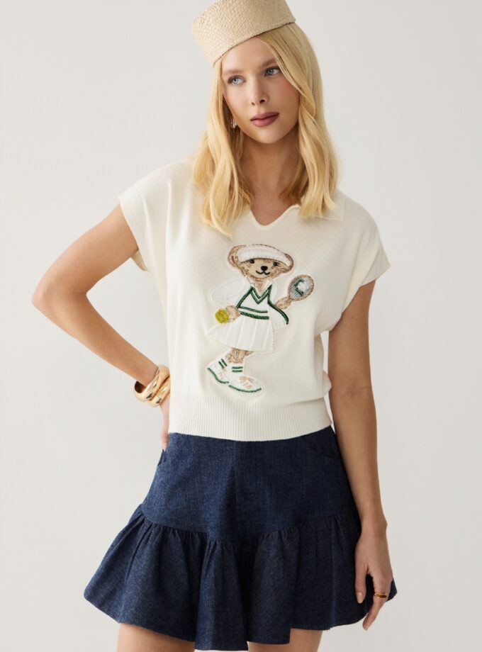 BLUSA EM TRICOT BEAR JAKE TENISTA