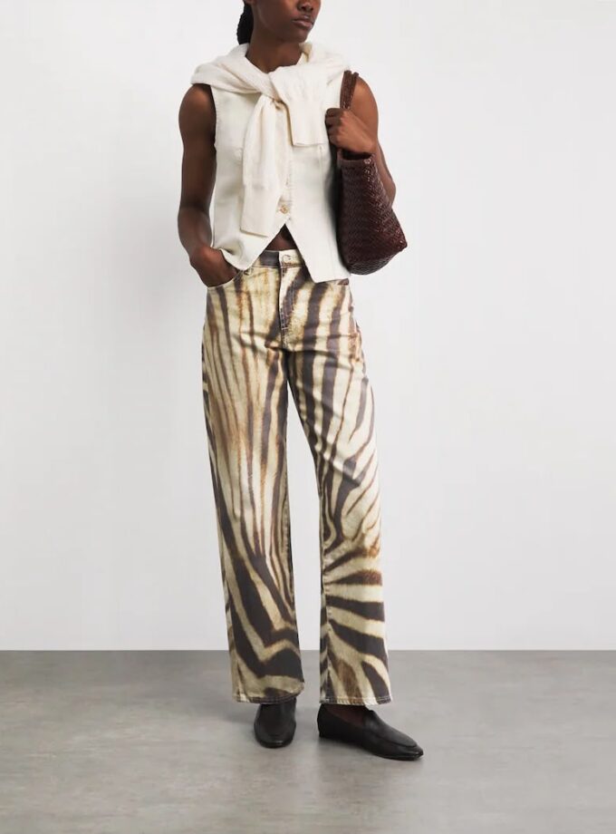 STOVEPIPE STRAIGHT ZEBRA LUXE